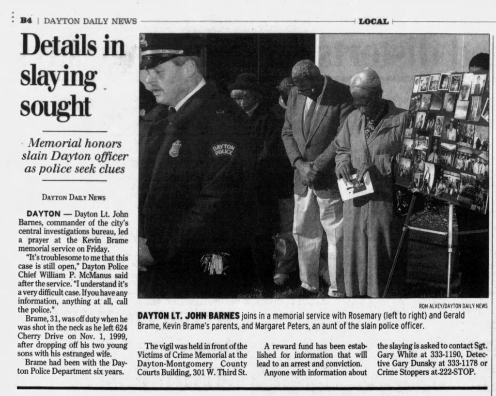 Dayton Daily News article titled Details in slaying sought